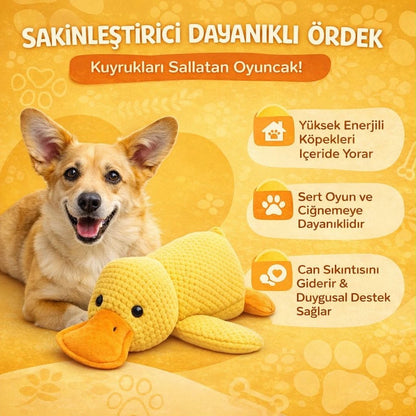 HappyDuck™ Öten ve Hışırdayan Oyun Arkadaşı